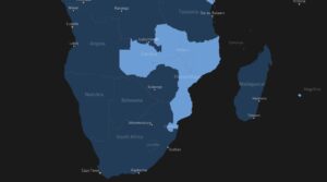 Starlink availability map for Africa
